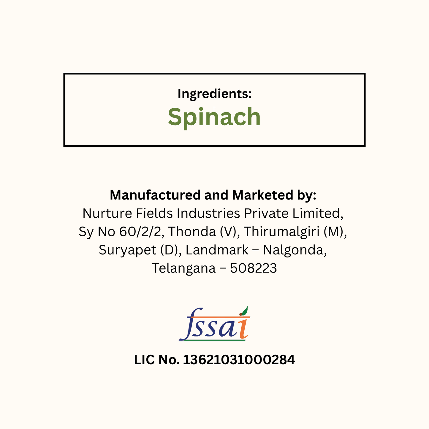 koh! Spinach Powder | 100g