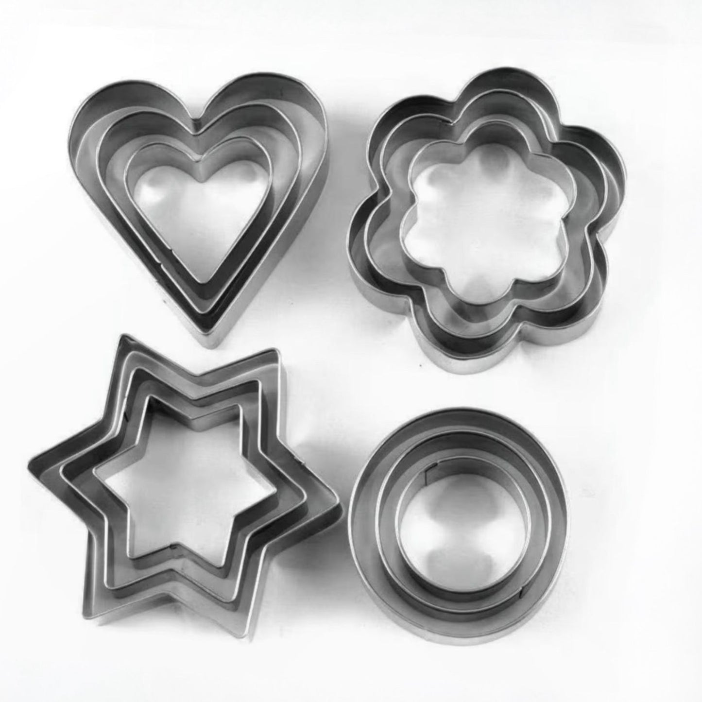 Shape cutter set of 12