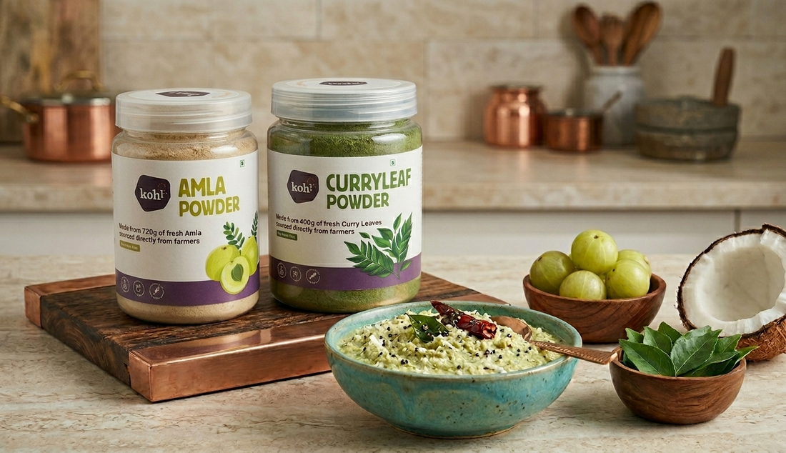 Tangy Coconut Amla Chutney