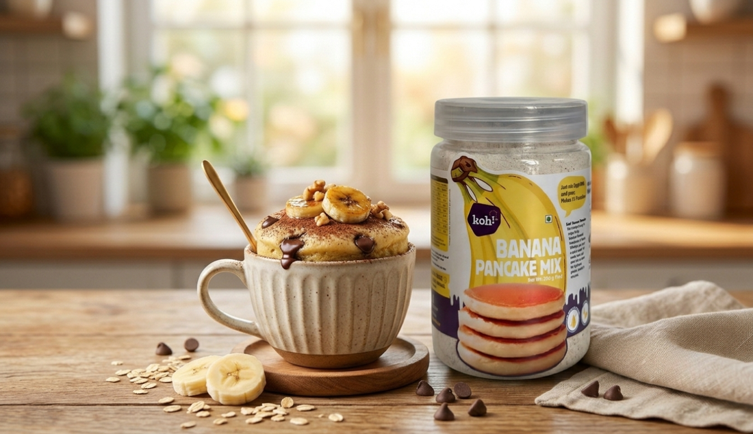 Banana Choco Mug Cake