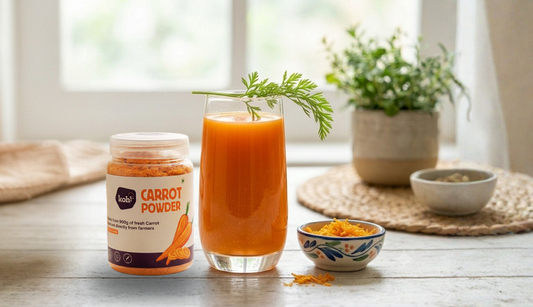 Carrot Powder Smoothie