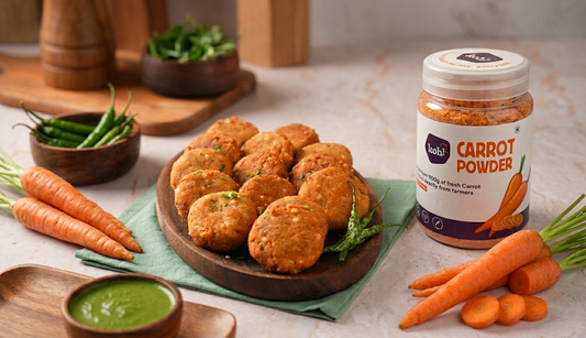 Carrot Sabudana Wada