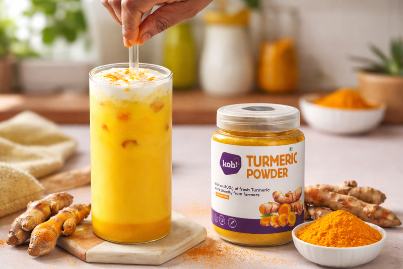 Iced Turmeric Latte Recipe