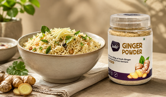 Golden Ginger Ghee Rice