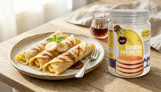 Golden Banana Crepes
