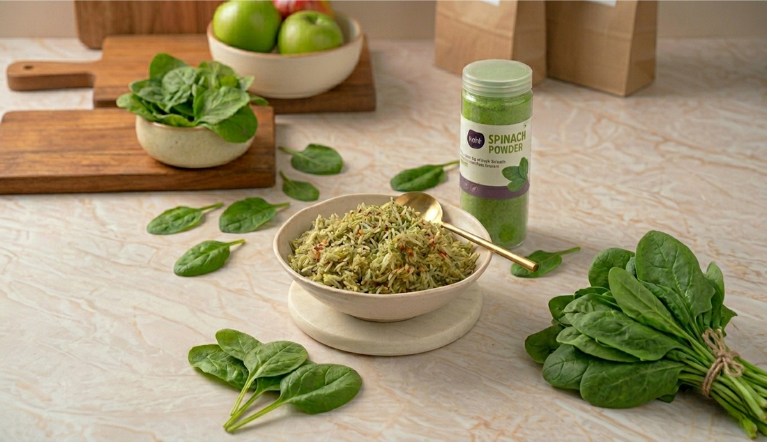 Spinach Rice Recipe