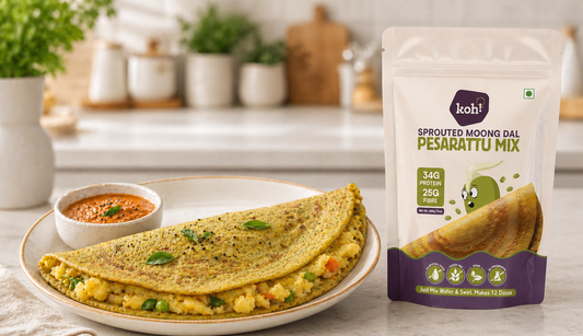 The 5-Min Upma Pesarattu