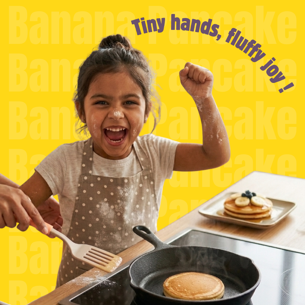 koh! Banana Pancake Mix | Whole Wheat, Sprouted Ragi & Oats | 200g