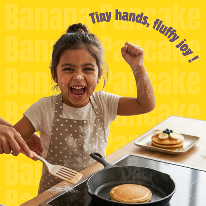 koh! Banana Pancake Mix | Whole Wheat, Sprouted Ragi & Oats | 200g