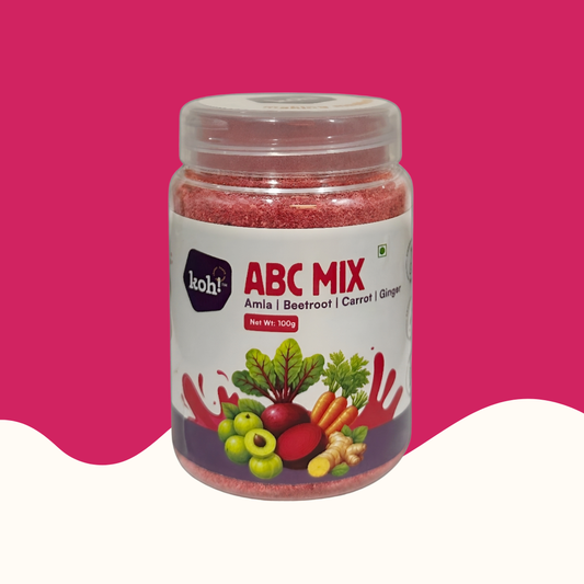 koh! ABC Mix + Ginger | Amla, Beetroot, Carrot & Ginger Blend