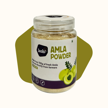 The Golden Trio : Amla, Ginger & Turmeric Powders | 100g x 3