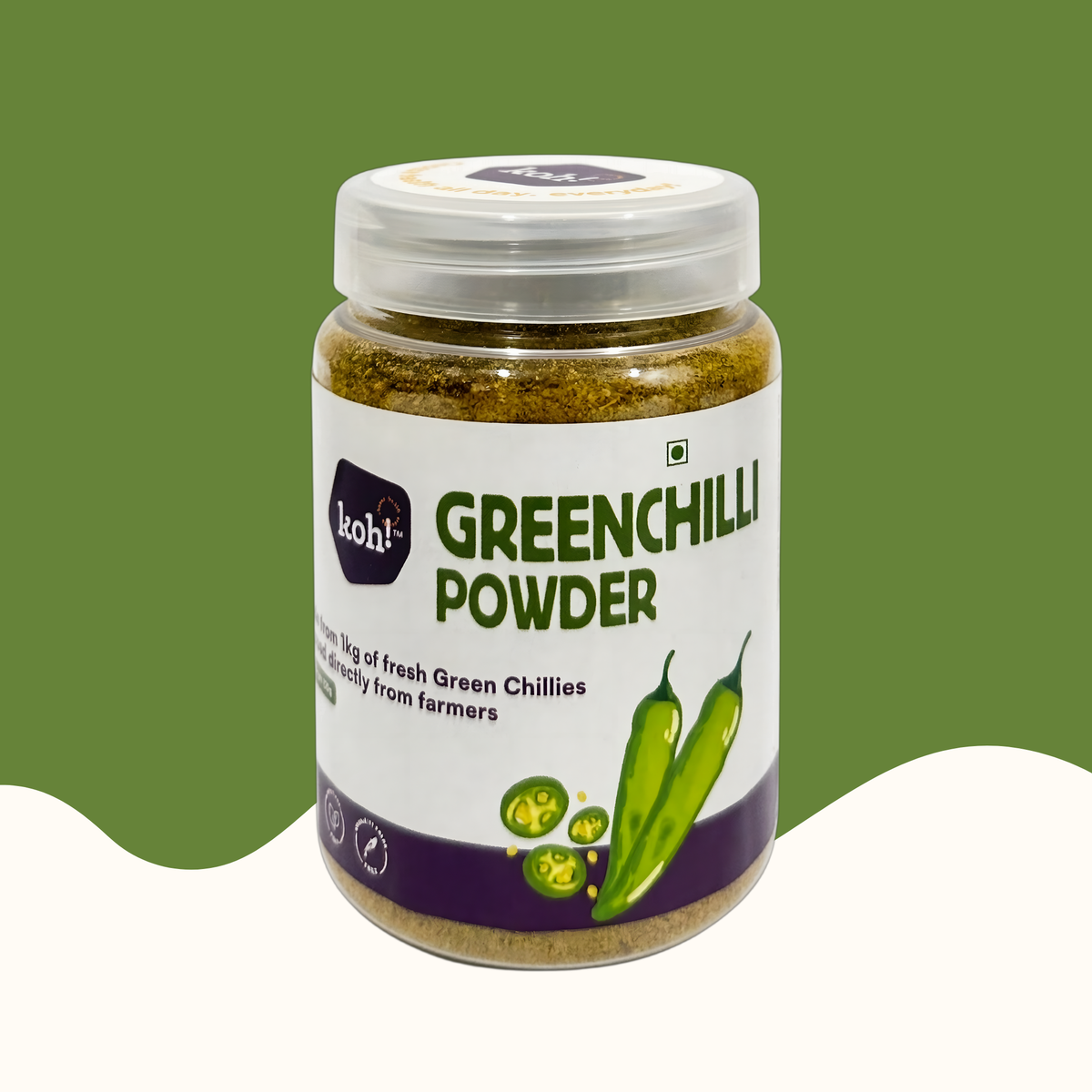 koh! Green Chilli Powder | 100g