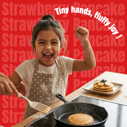 koh! Strawberry Pancake Mix | Whole Wheat, Sprouted Ragi & Oats | 200g