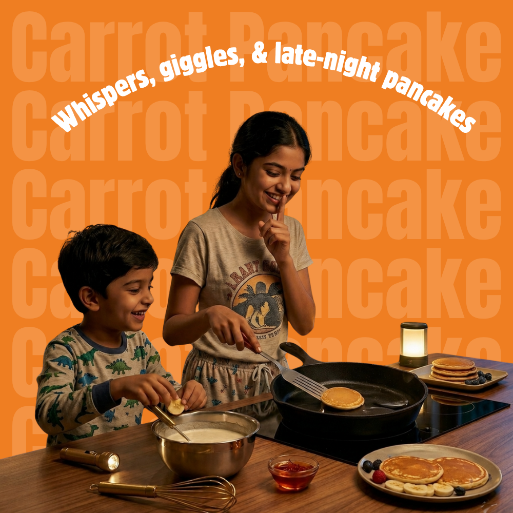 koh! Carrot Pancake Mix | Whole Wheat, Sprouted Ragi & Oats | 200g