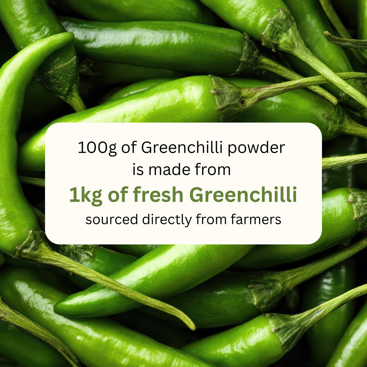 koh! Green Chilli Powder | 100g