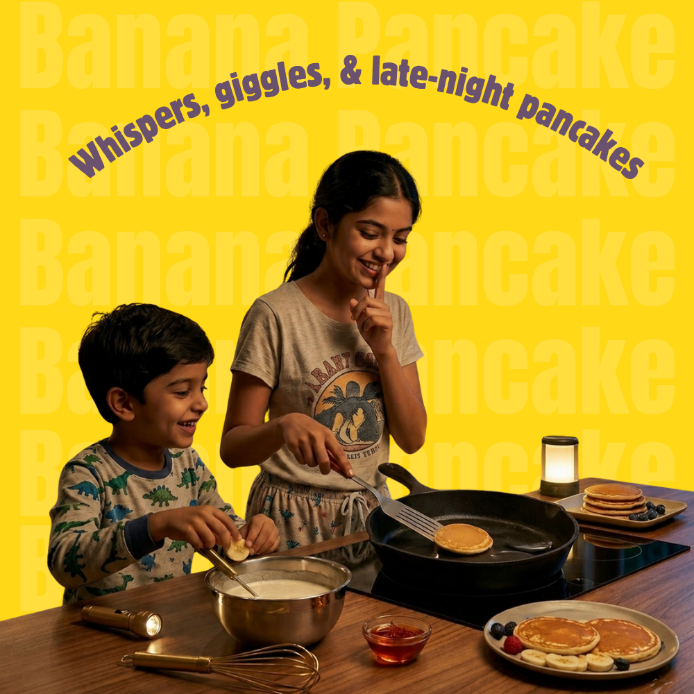 koh! Banana Pancake Mix | Whole Wheat, Sprouted Ragi & Oats | 200g