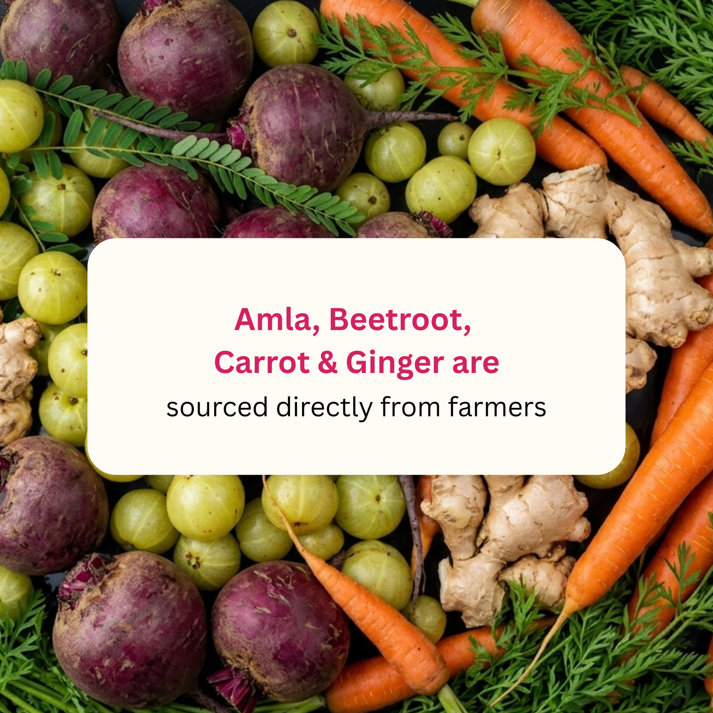 koh! ABC Mix + Ginger | Amla, Beetroot, Carrot & Ginger Blend