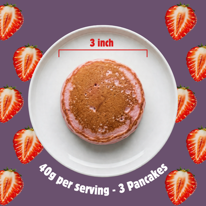 koh! Strawberry Pancake Mix | Whole Wheat, Sprouted Ragi & Oats | 200g