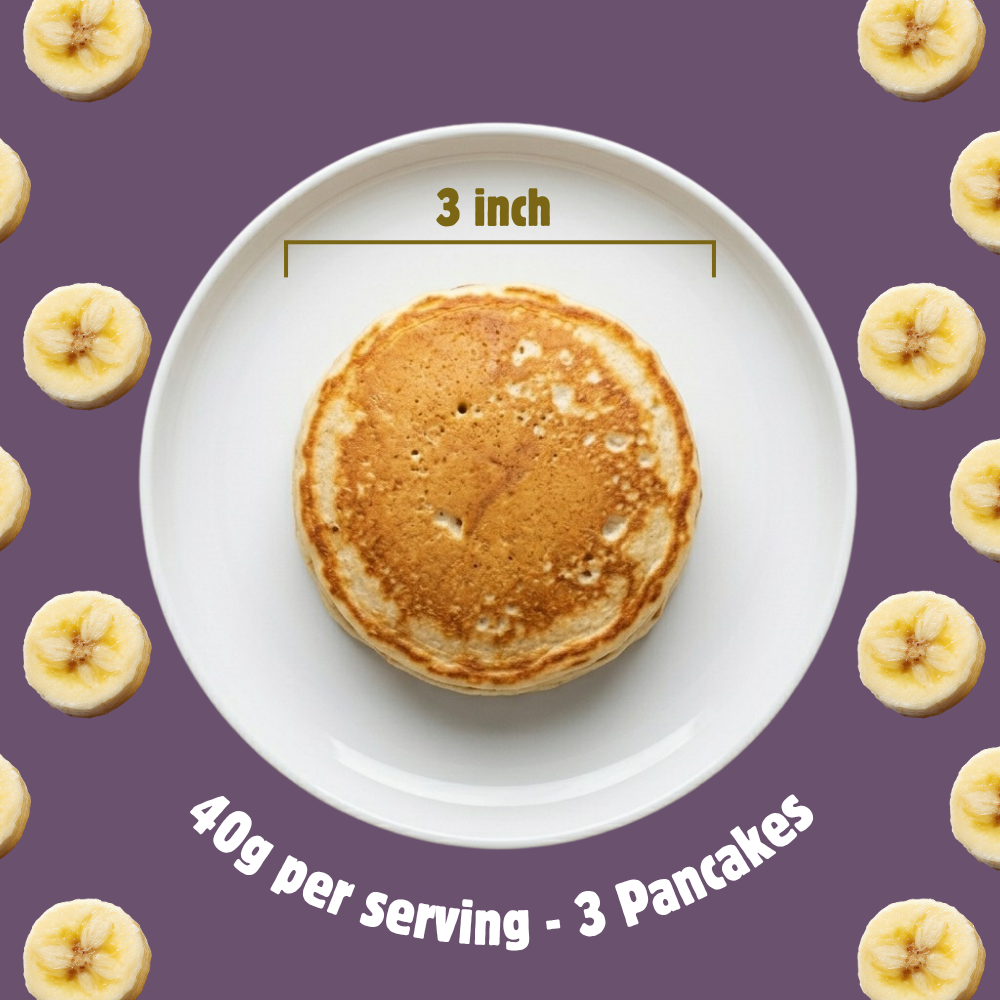 koh! Banana Pancake Mix | Whole Wheat, Sprouted Ragi & Oats | 200g