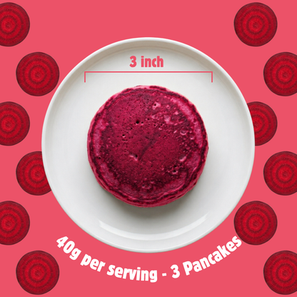 koh! Beetroot Pancake Mix | Whole Wheat, Sprouted Ragi & Oats | 200g