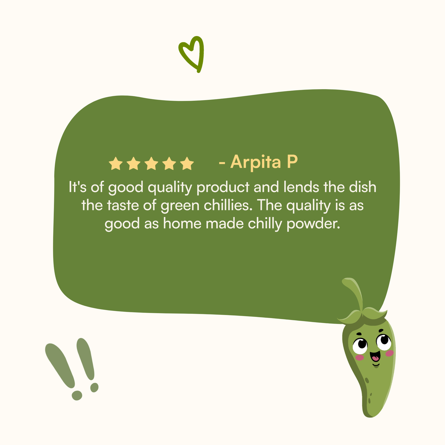koh! Green Chilli Powder | 100g