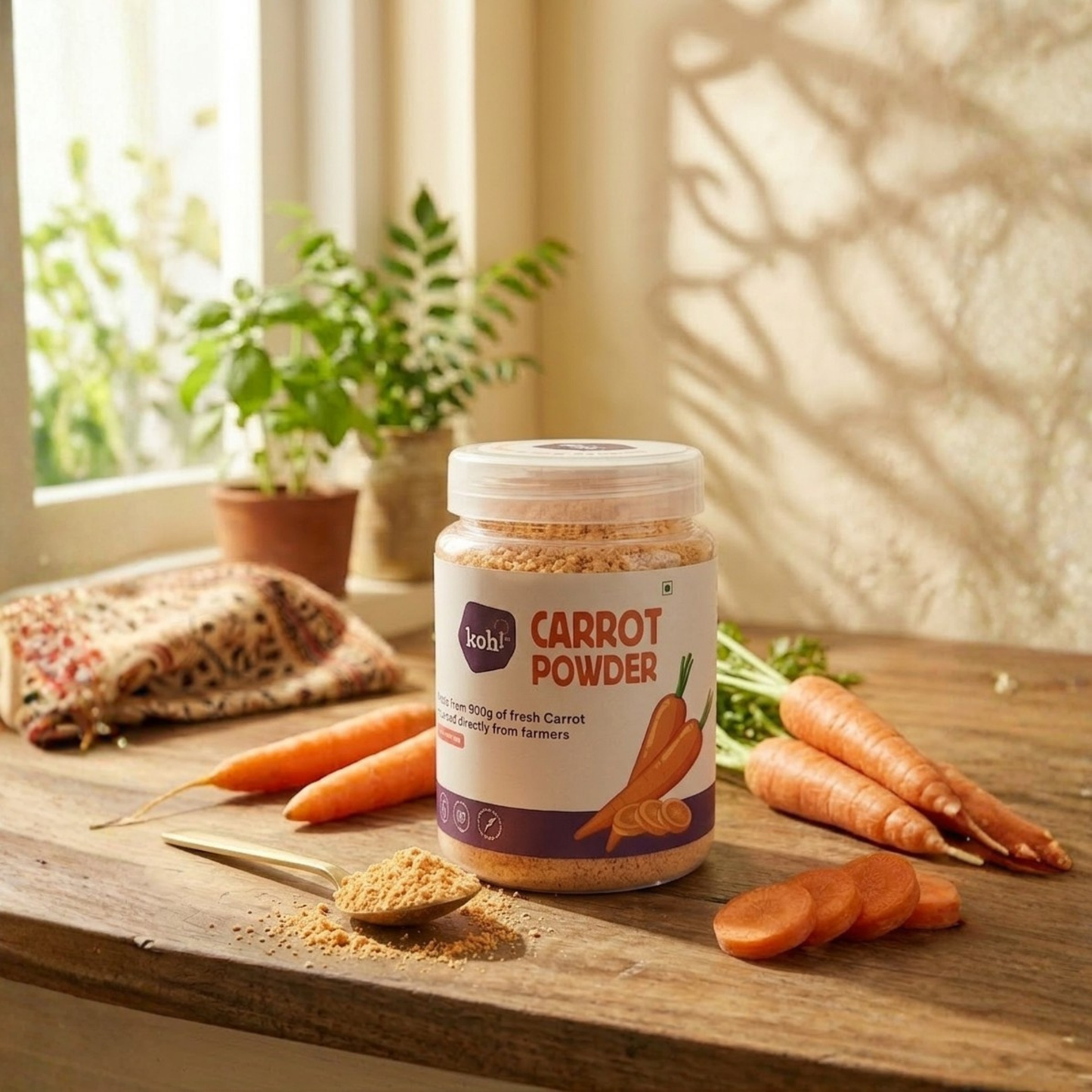 Vibrant Duo - Beetroot & Carrot Powders | 100g x 2