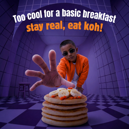 koh! Carrot Pancake Mix | Whole Wheat, Sprouted Ragi & Oats | 200g