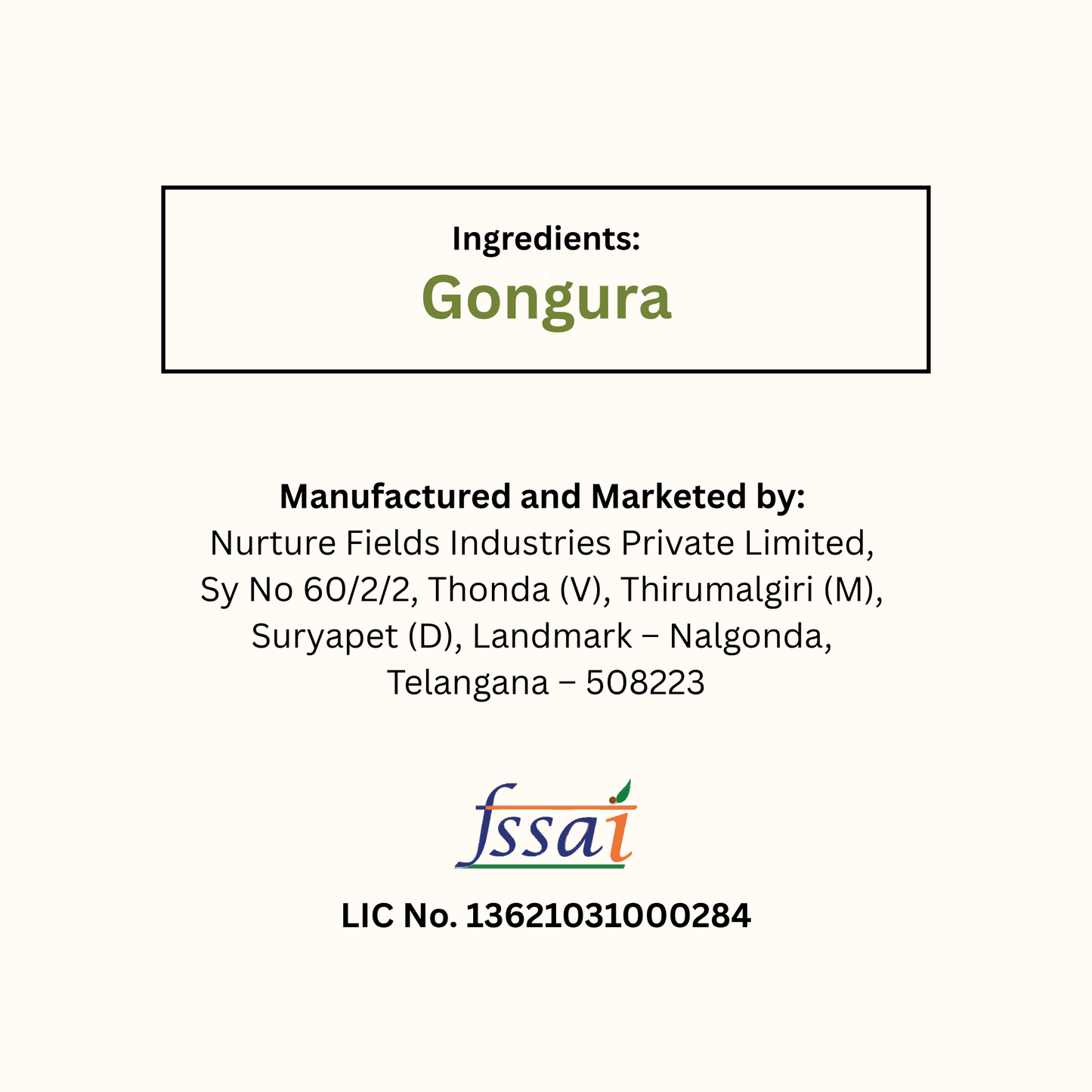 koh! Gongura Powder | 100g