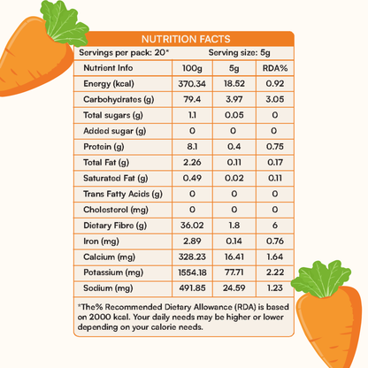 koh! Carrot Powder | 100g