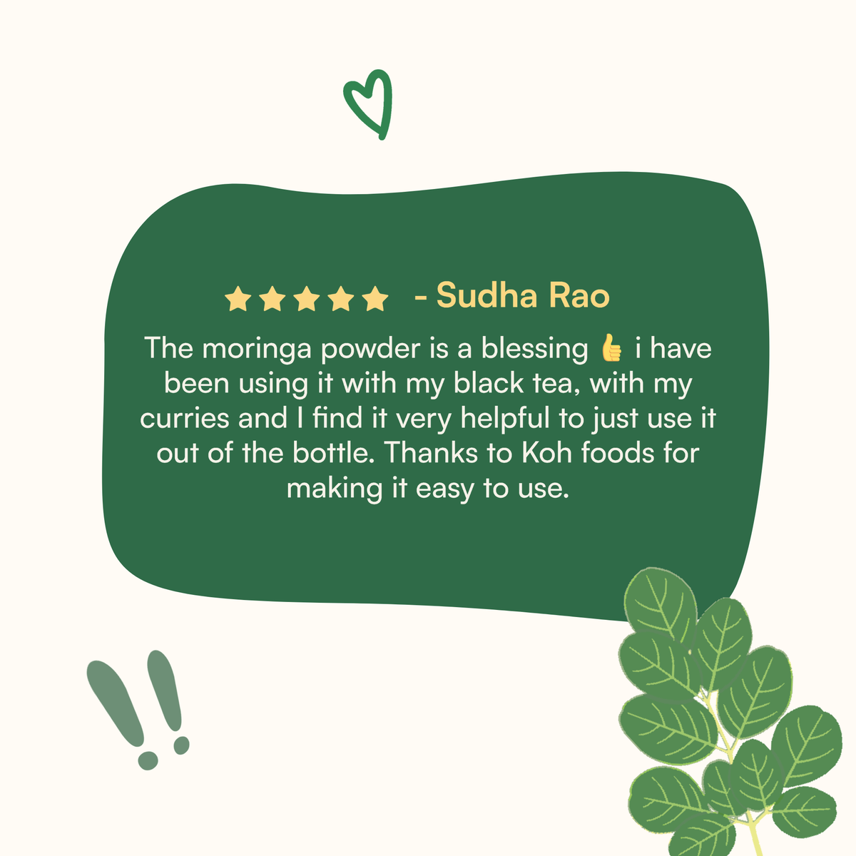 koh! Moringa Powder | 100g