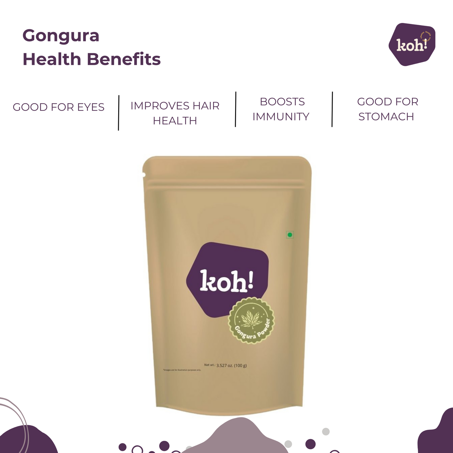 Gongura Powder & Dehydrated Curry Leaves Combo