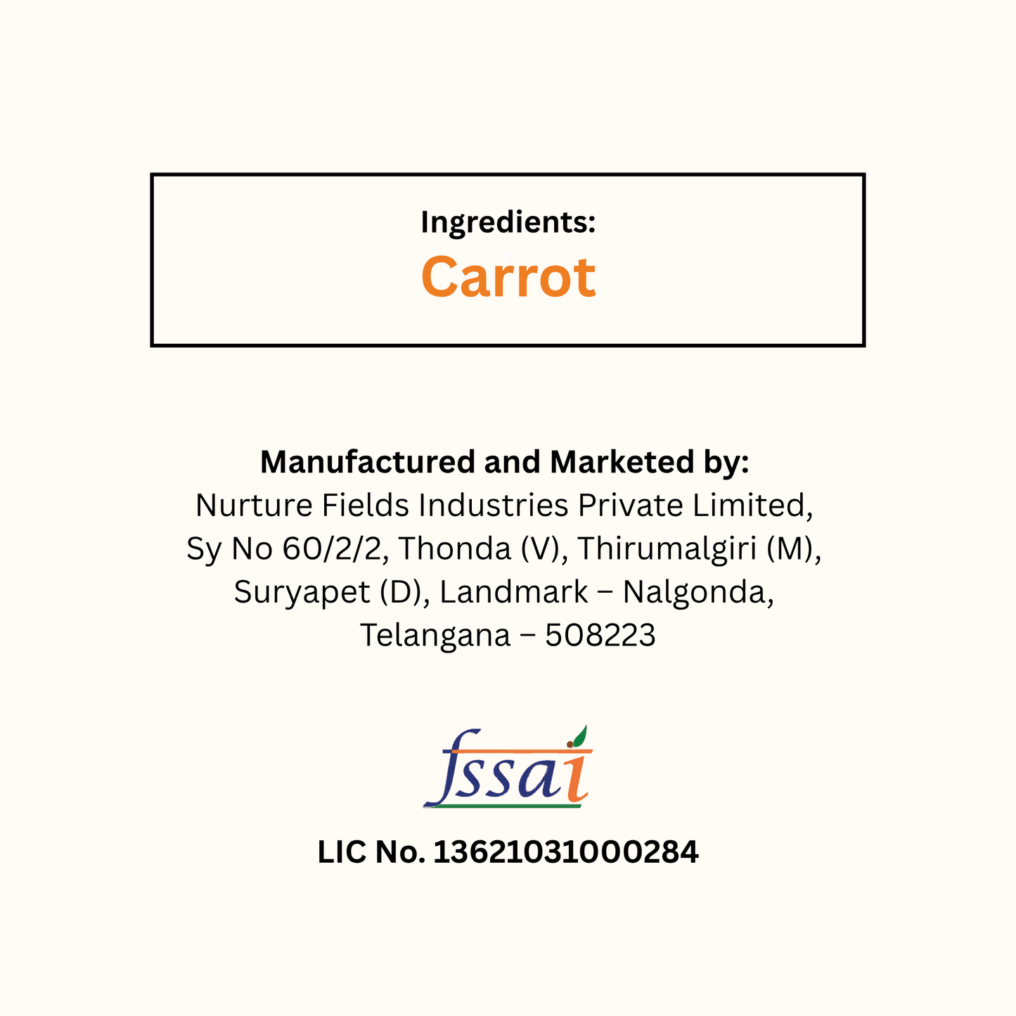 koh! Carrot Powder | 100g