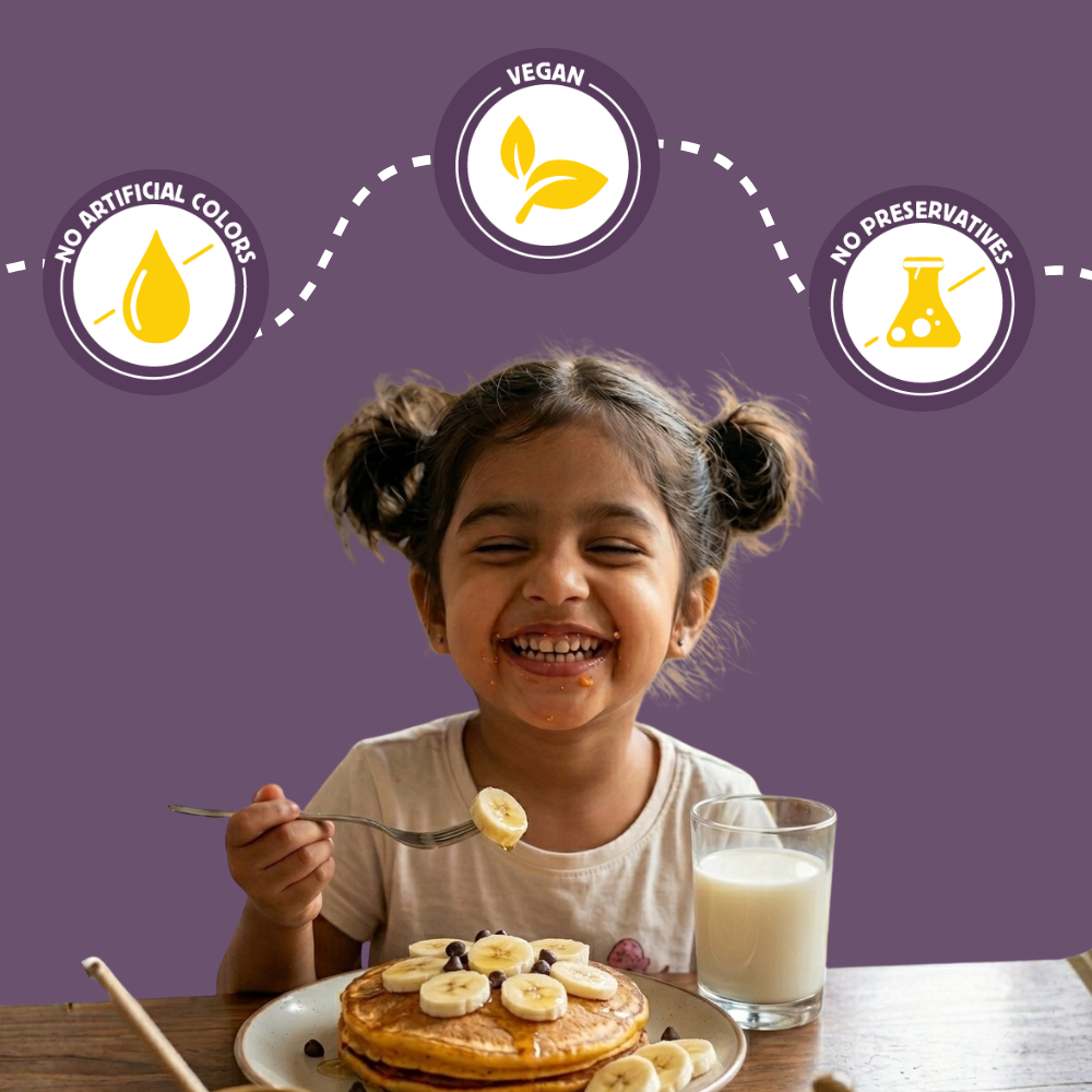 koh! Banana Pancake Mix | Whole Wheat, Sprouted Ragi & Oats | 200g