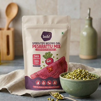 Rainbow Breakfast Box — 3 Flavoured Pesarattu Mixes | 200g x 3