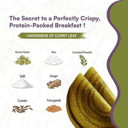 Curry Leaf Pesarattu Mix