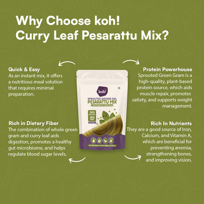 Curry Leaf Pesarattu Mix