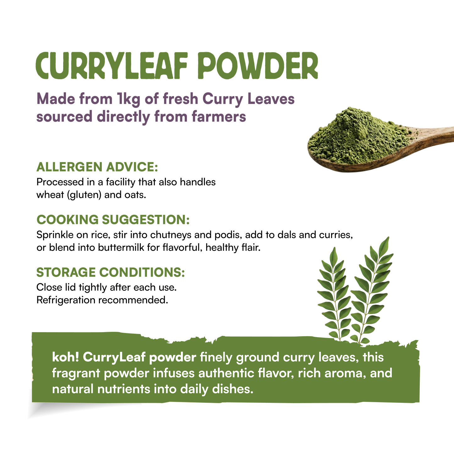 Curry Leaf Powder