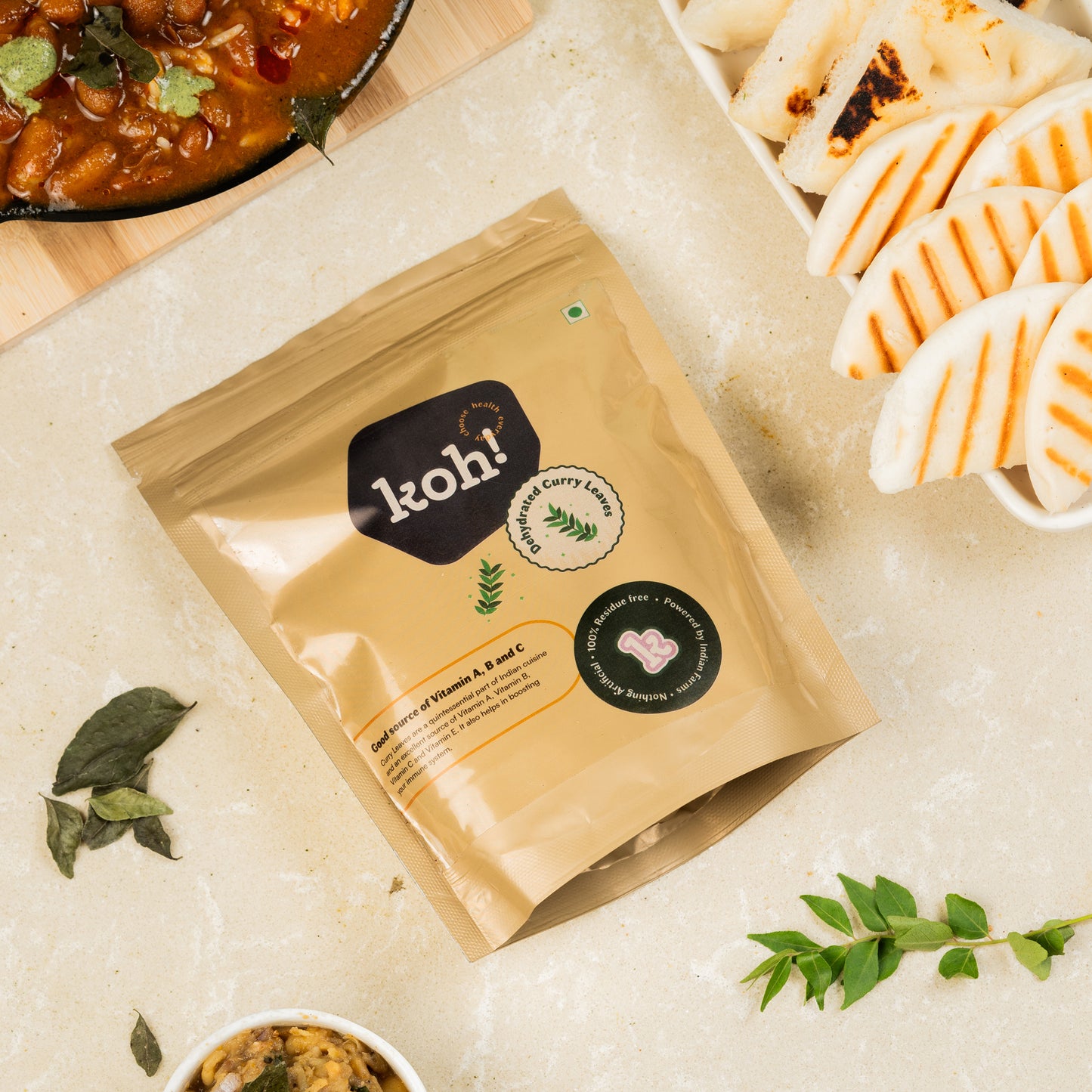 Gongura Powder & Dehydrated Curry Leaves Combo