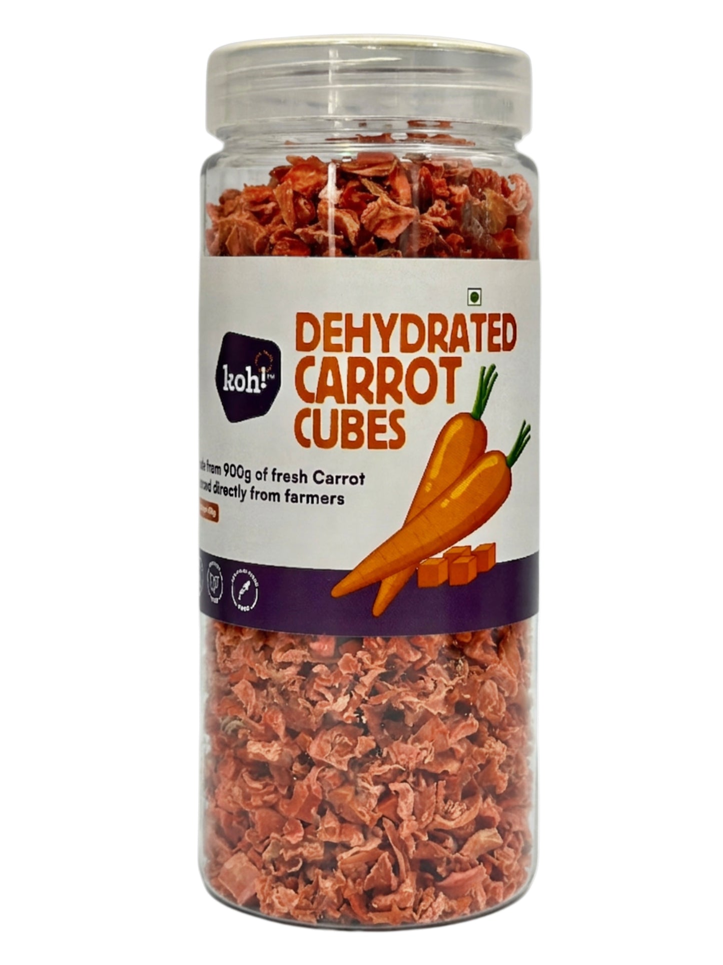 Carrot Cubes | 100g