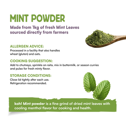 koh! Mint Powder | 100g