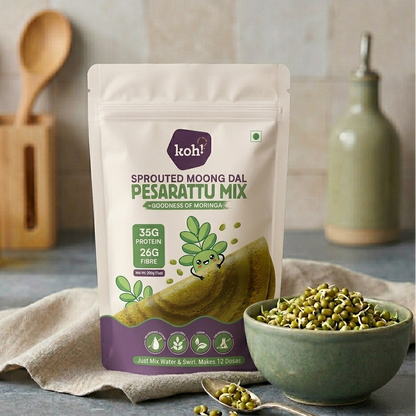Rainbow Breakfast Box — 3 Flavoured Pesarattu Mixes | 200g x 3