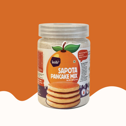 koh! Sapota (Chikoo) Pancake Mix | Whole Wheat, Sprouted Ragi & Oats | 200g
