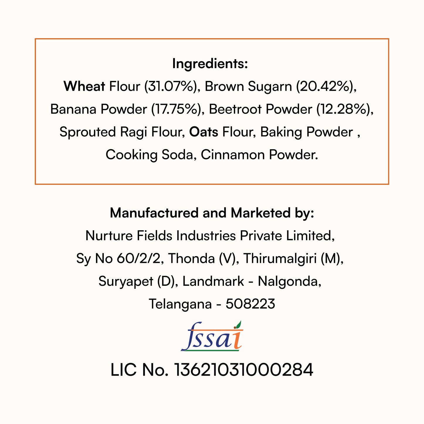 koh! Beetroot Pancake Mix | Whole Wheat, Sprouted Ragi & Oats | 200g