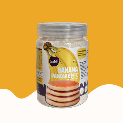 koh! Banana Pancake Mix | Whole Wheat, Sprouted Ragi & Oats | 200g