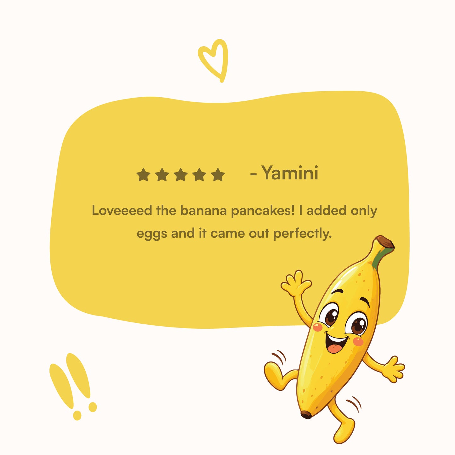 koh! Banana Pancake Mix | Whole Wheat, Sprouted Ragi & Oats | 200g