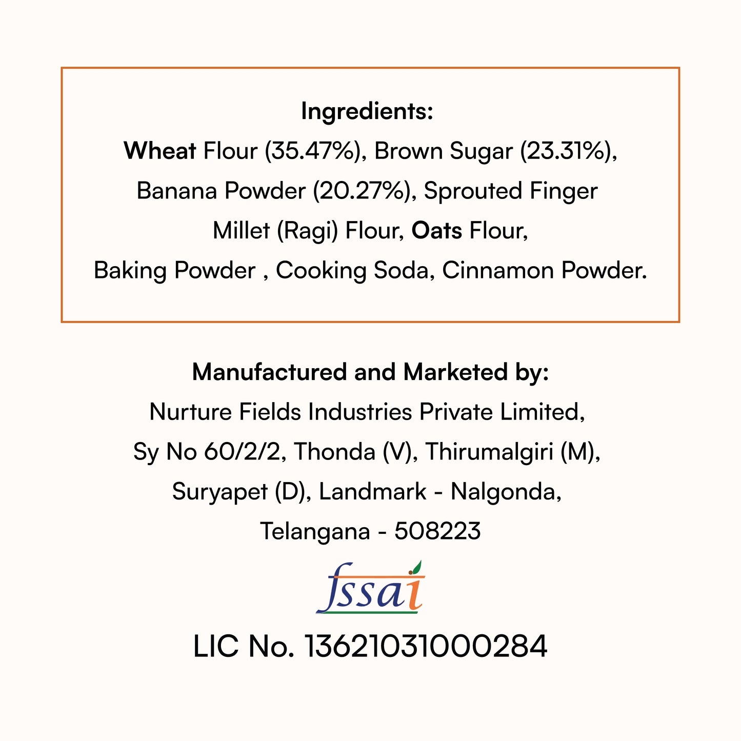 koh! Banana Pancake Mix | Whole Wheat, Sprouted Ragi & Oats | 200g