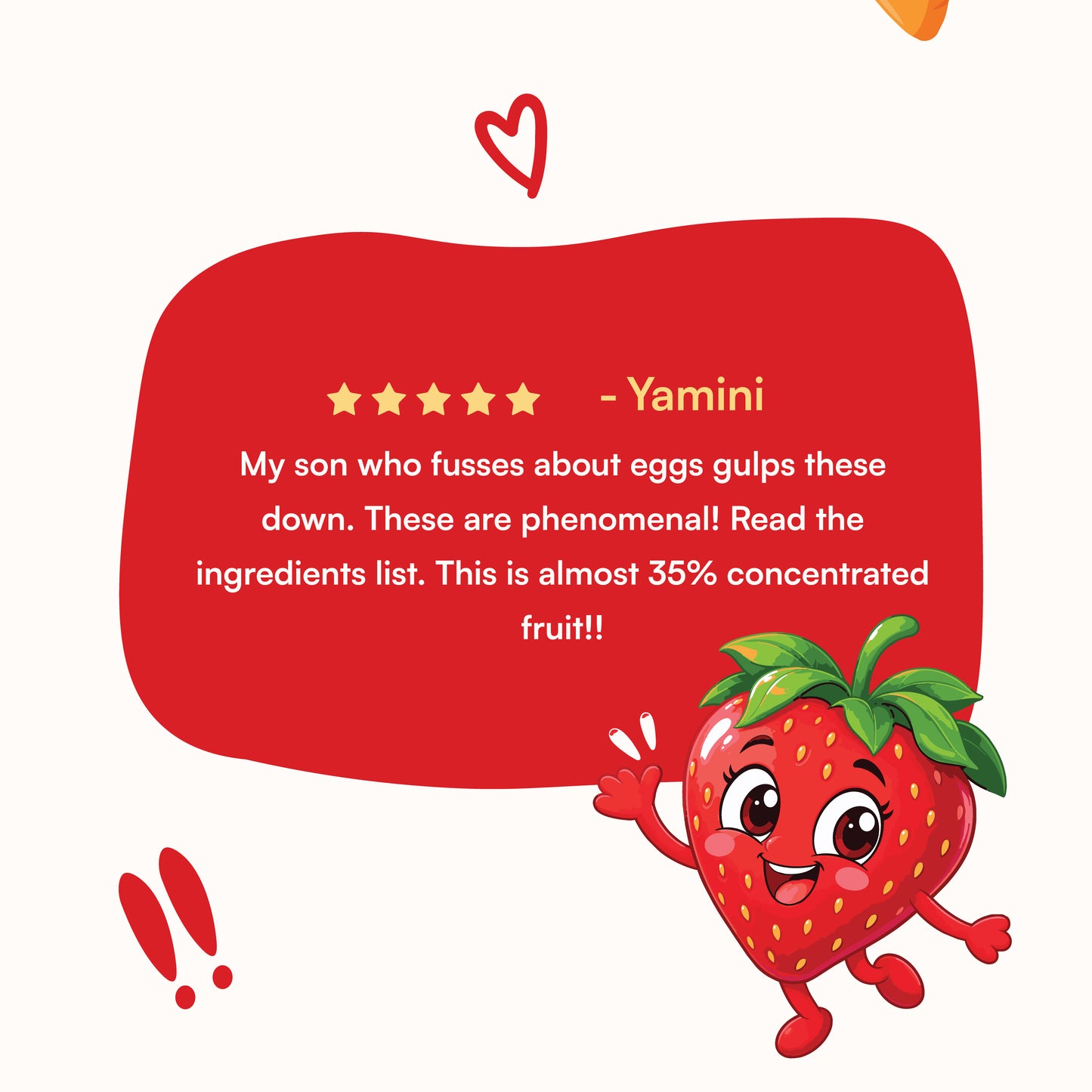 koh! Strawberry Pancake Mix | Whole Wheat, Sprouted Ragi & Oats | 200g