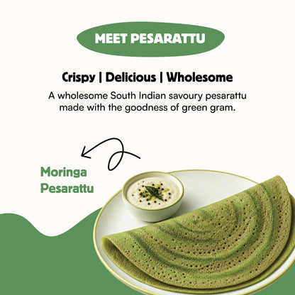 koh! Moringa Pesarattu Mix | Sprouted Moong Dal | 200g