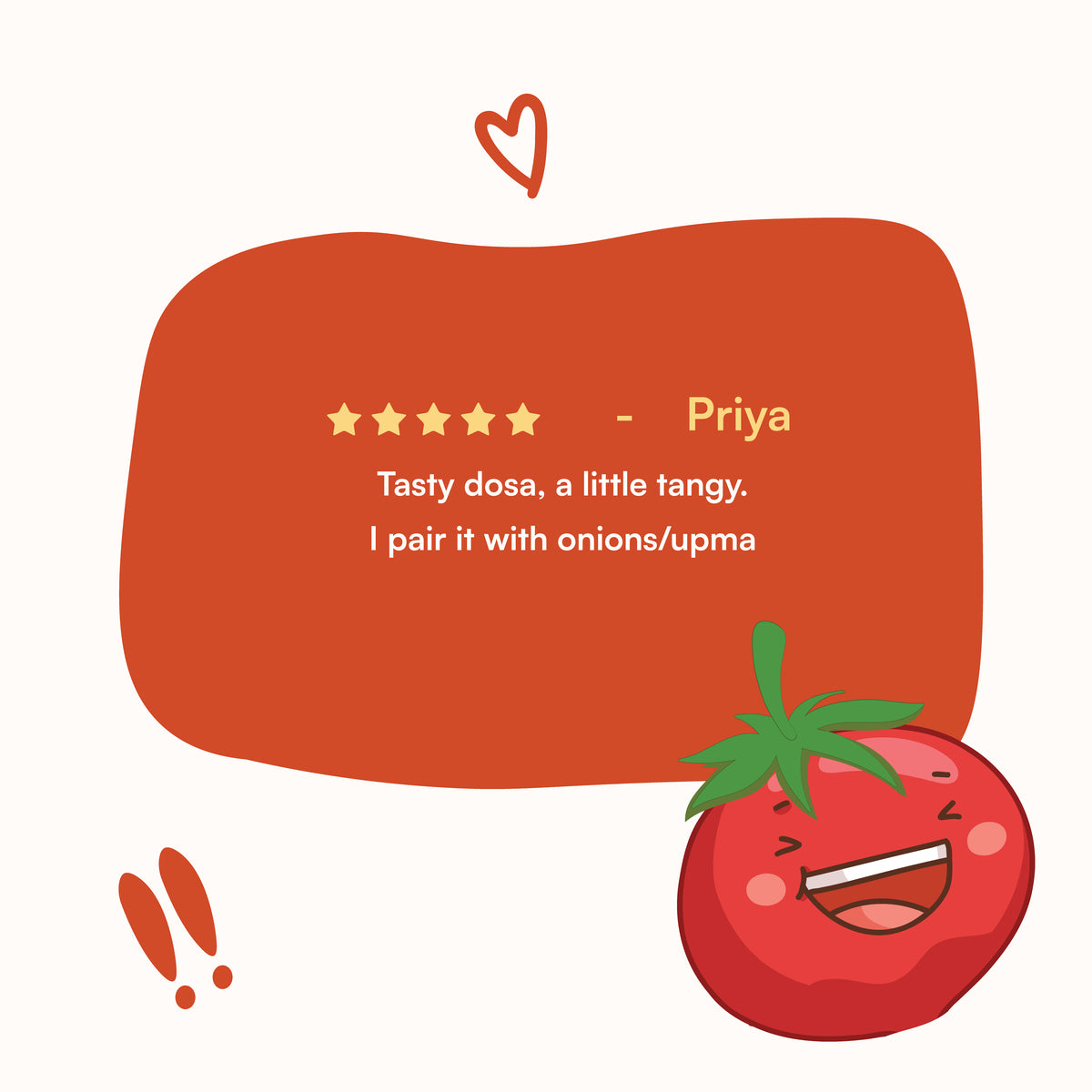 koh! Tomato Pesarattu Mix | Sprouted Moong Dal | 200g