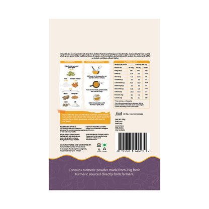 Turmeric Pesarattu Mix